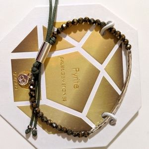 Gorjana Pyrite Strength Bracelet